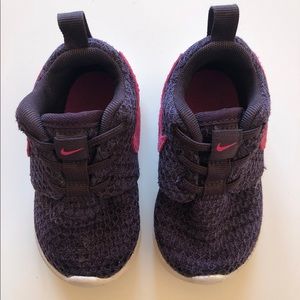 Purple Infant Nike sneakers